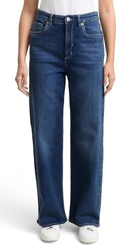 Tom Tailor Linou Wide Jeans used dark stone blue denim (Damen)