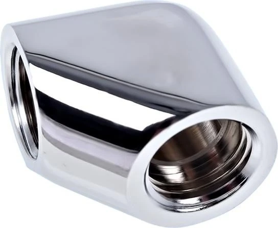 Alphacool Eiszapfen L-Verbinder G1/4", verchromt
