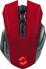 Speedlink Fortus Gaming Mouse Wireless schwarz/rot, USB (SL-680100-BK)