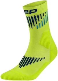 CEP Core Run Merino Mid Laufsocken lime/blue (Herren)