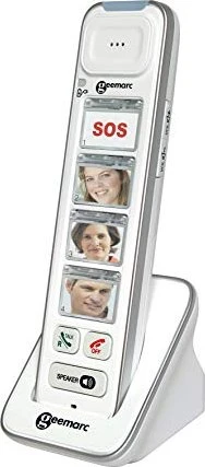 Geemarc PHOTODECT 295 Zusatzmobilteil mit 4 Fotodirektwahltasten