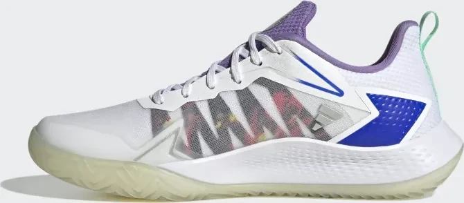 adidas Defiant Speed cloud white/violet fusion/lucid blue (Damen)