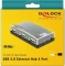 DeLOCK USB-Hub, 4x USB-A 2.0, USB 2.0 Mini-B [Buchse] Vorschaubild