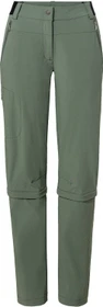 Vaude Farley Stretch Capri T-Zip III Zip-Off Hose lang agave (Damen)