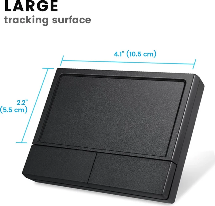 Perixx PERIPAD-704 Wireless Touchpad, schwarz