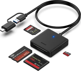 Benfei Multi-Slot-Cardreader, USB-C 3.0 [Stecker]