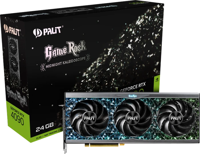 Palit GeForce RTX 4090 GameRock, 24GB GDDR6X, HDMI, 3x DP