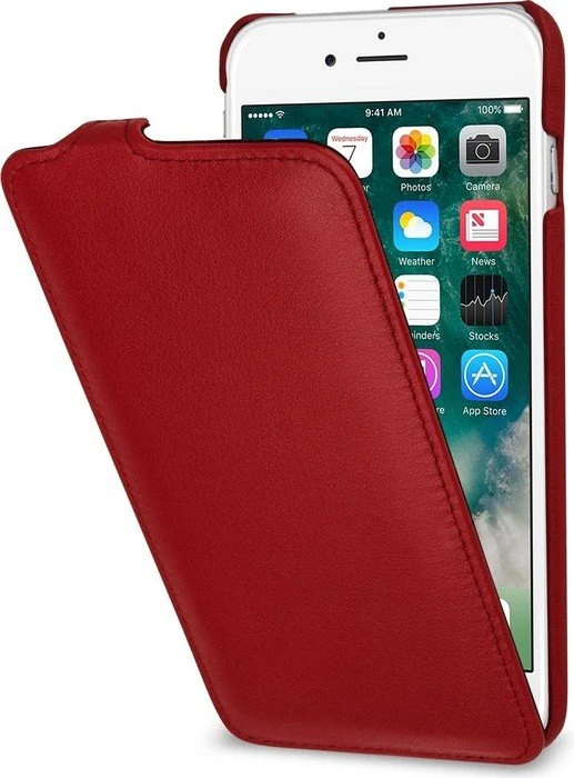 Stilgut UltraSlim Nappa für Apple iPhone 7 Plus rot