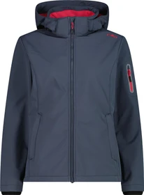 CMP Softshell Funktionsjacke titanio/carminio (Damen)