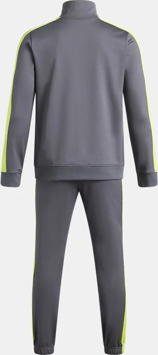 Under Armour Rival Strick Trainingsanzug castlerock/green citrine/white (Junior)