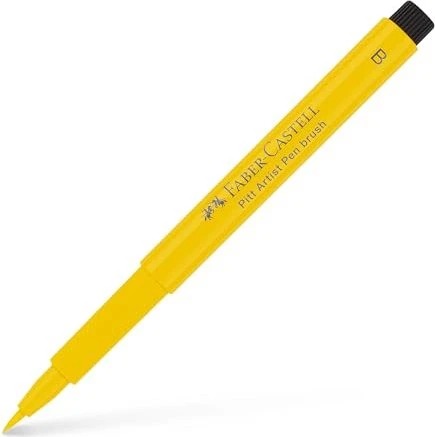 Faber-Castell PITT artist pen brush kadmiumgelb