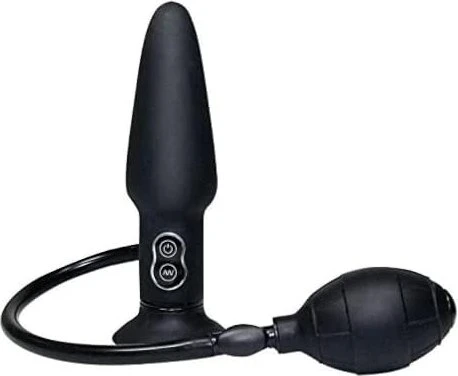 You2Toys True Black Vibrating Anal Plug