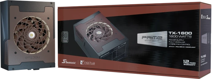 Seasonic Prime TX-1600 Noctua Edition 1600W, ATX 3.1
