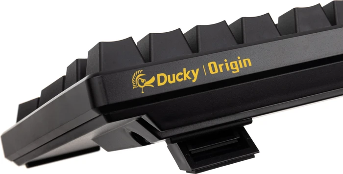 Ducky Origin Phantom Black, Retro schwarz, MX RED, USB, DE