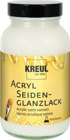 Kreul Acryl Seidenglanzlack auf Kunstharzbasis, transparent, 250ml