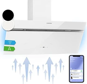 Klarstein Alina 90 Smart Wand-Dunstabzugshaube weiß