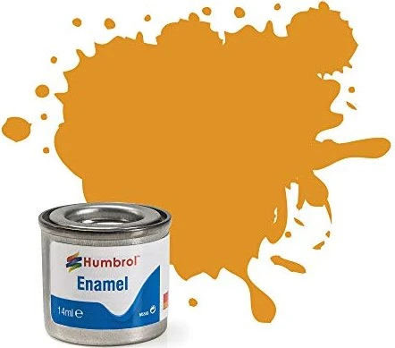 Humbrol Enamel Paint 54 brass metallic, 14ml