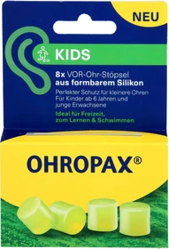 Ohropax Silicon Mini Ohrstöpsel, 8 Stück