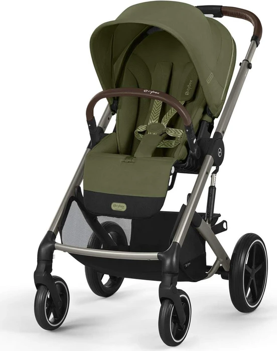 Cybex Balios S Lux Taupe Frame moss green 2024