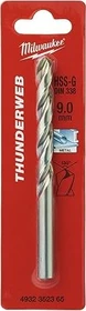 Milwaukee Thunderweb HSS-G Metallbohrer, 9x81x125mm, 1 Stück