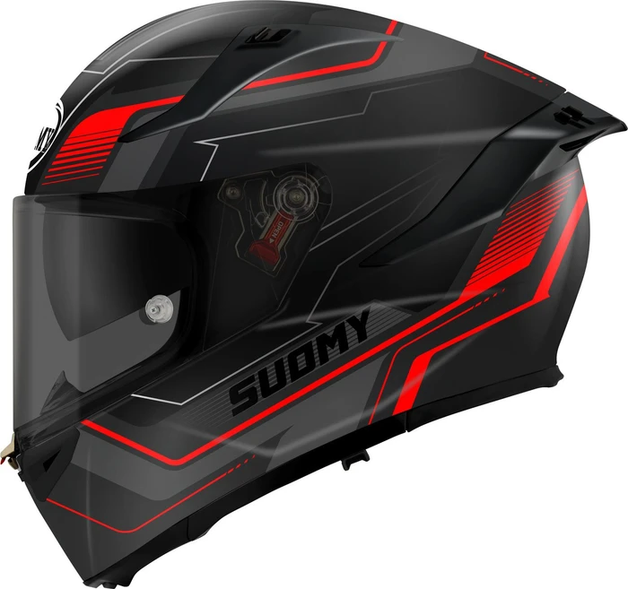 Suomy Speedstar 2 Visual schwarz/grau/rot