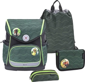 Belmil Premium Compact Plus Twist of Lime Schultaschen-Set, 5-tlg.