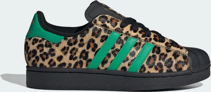 adidas Superstar II core black/court green/gold metallic (Damen)