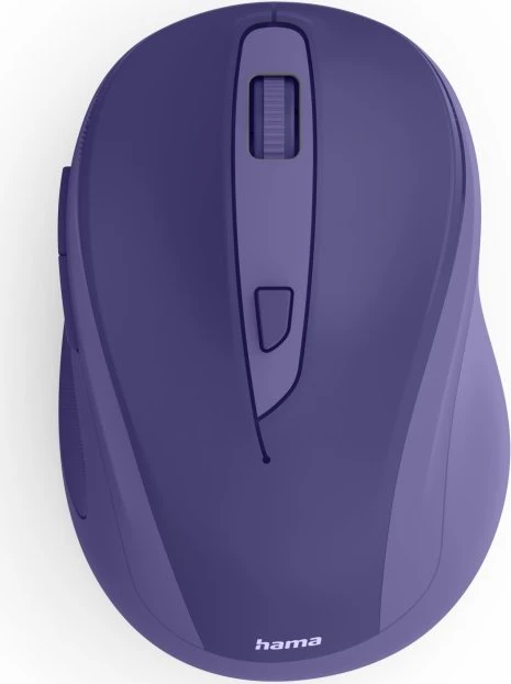 Hama WM-400 Silent Wireless 6-Button Mouse blau/violett, USB