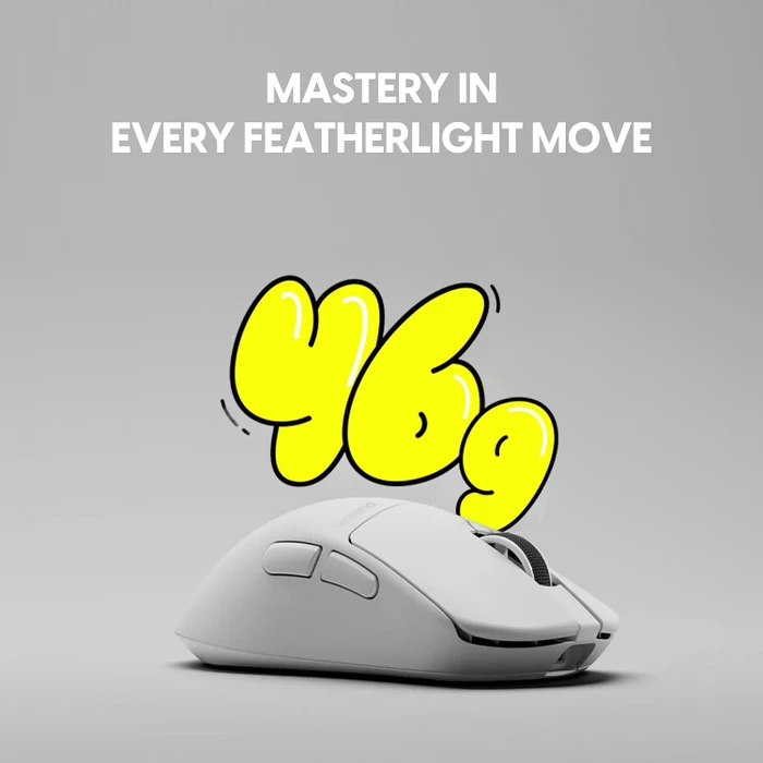 Pulsar Gaming Gears X3 LHD CrazyLight Medium Wireless Uyuni White, Linkshänder, USB