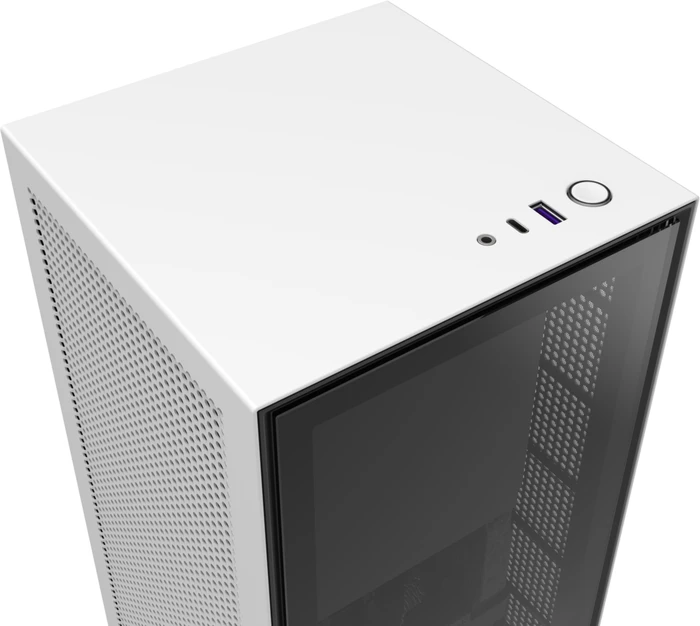 NZXT H1 weiß, Glasfenster, Mini-ITX, 650W SFX