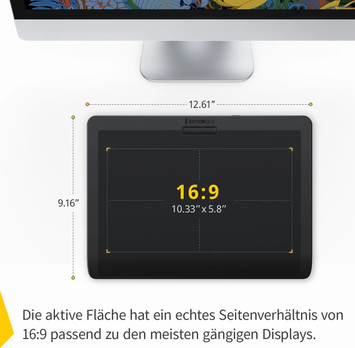 Xencelabs Pen Tablet Medium Bundle, schwarz