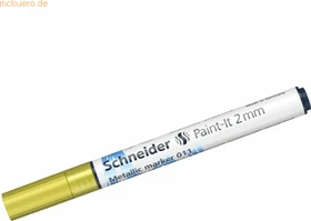 Schneider Paint-It 011 2mm Metallicmarker gelb metallic