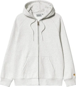 Carhartt Hooded Chase Jacket Hoodie ash heather/gold (Herren)