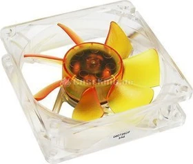 Akasa Ultra Quiet Amber Series, 80mm
