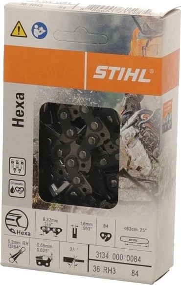 Stihl Rapid Hexa 3 Sägekette, 1.6mm, 3/8"