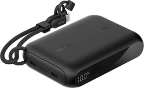Belkin BoostCharge Powerbank 10K mit Display schwarz