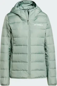 adidas Terrex Multi Light Hooded Jacke silver green (Damen)