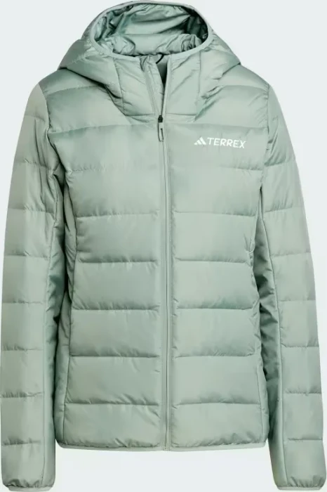 adidas Terrex Multi Light Hooded Jacke silver green (Damen)