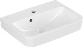 Villeroy & Boch O.novo Handwaschbecken 50x37x16cm, mit Überlauf, weiß alpin