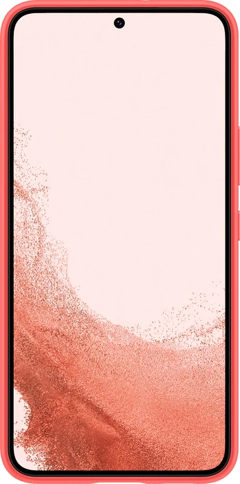Samsung Silicone Cover für Galaxy S22 Glow Red