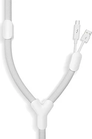 Bluelounge Soba flexibler Kabelkanal, 3m, weiß