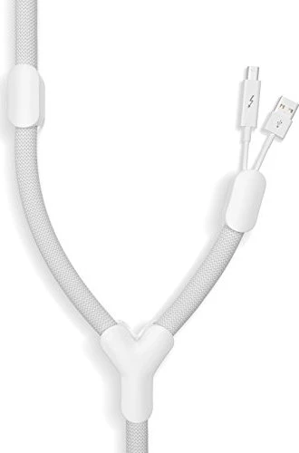 Bluelounge Soba flexibler Kabelkanal, 3m, weiß