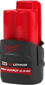 Milwaukee M12 High Output HB2.5 Werkzeug-Akku 12V, 2.5Ah, Li-Ionen [2.5Ah] [30Wh]