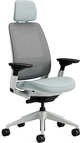 Steelcase Series 2 Bürostuhl mit Kopfstütze, sturmhorizont