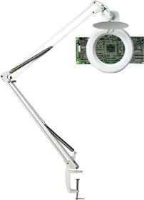 UNiLUX Zoom LED Lupenleuchte weiß
