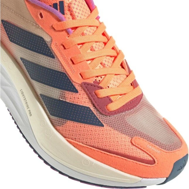 adidas Adizero Boston 11 beam orange/wonder steel/bliss orange (Damen)