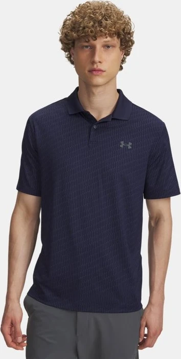 Under Armour Matchplay Printed Poloshirt kurzarm midnight navy/washed navy/pitch gray (Herren)