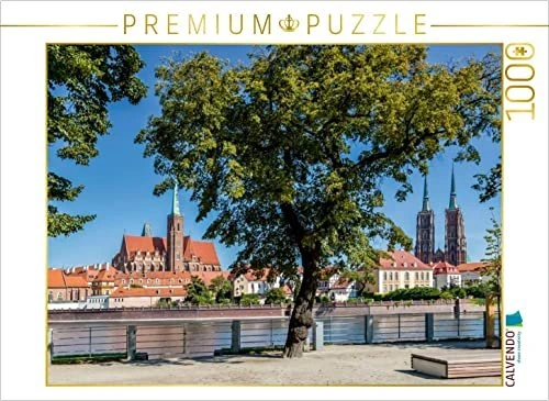 Calvendo Breslau Dominsel mit Kreuzkirche und Breslauer Dom