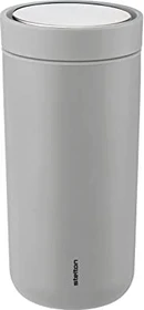 Stelton To Go Click Isolierbecher 400ml soft light grey