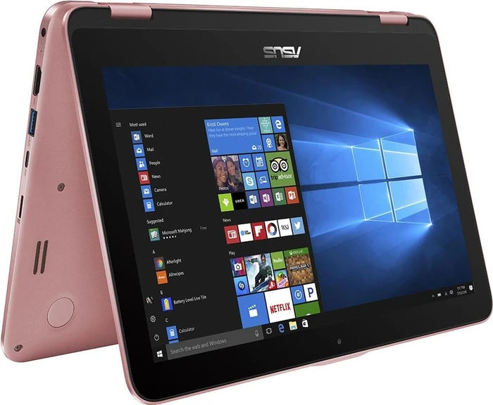ASUS VivoBook Flip 12 TP203NAH-BP056T, Rose Gold, Pentium N4200, 4GB RAM, 1TB HDD, DE
